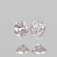 Real tested natural pink diamond 0.05 ct from Africa!