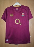 England rugby union canterbury away polo shirt (10 years old)