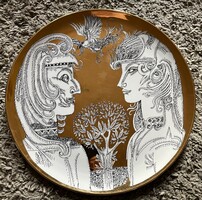 Extremely rare Saxon endre wall plate
