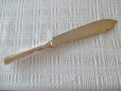 Antique silver serving tool (silver tongs and blade) with hallmark, master mark. 132 Gr