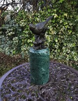 Bird - bronze statue