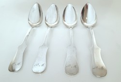 Silver (800) antique soup spoons (247 g)