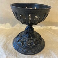 Antique pierced iron chalice