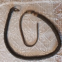 Antique leather with whip ring