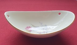Edelstein bavaria German porcelain bowl centerpiece offering soap holder with flower pattern