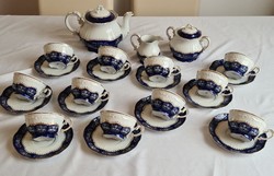 Zsolnay Pompadour 2 teás készlet 11 személyes duci teáskannával