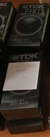 11 pcs tdk ehg (hifi) 240 minute vhs videocassette for sale (I don't give less than 5 pcs at a time)