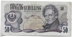 50 schilling 1970 Ausztria