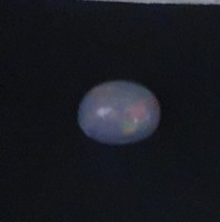 Ethiopian opal with red blue fire