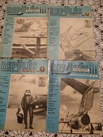 4 aviation magazines from the 70s, negotiable