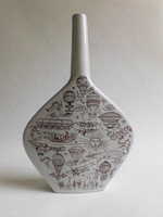 Anton Riemerschmid - Escorial mid century porcelán flaska