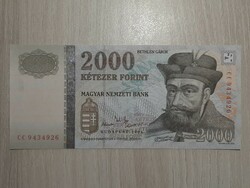2000 forint bankjegy  2004  CC UNC RITKA !!