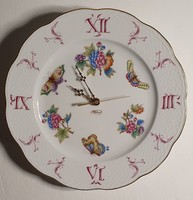 Wall clock with Victoria pattern from Herend, in perfect condition (I will also post it)