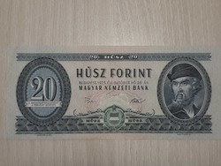 20 HUF banknote 1975 ounce crispy banknote