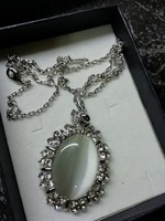 Selenite! A stunningly beautiful necklace