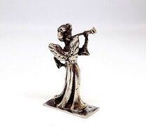 Ezüst angyalka miniatűr (ZAL-Ag110810)