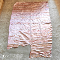 Rózsaszín valódi selyem (silk) méteráru