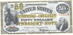 USA 50 dollár 1864 REPLIKA