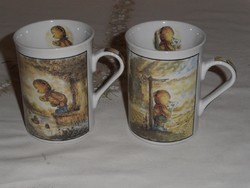 Macis porcelain mug, cup (2 pcs.)