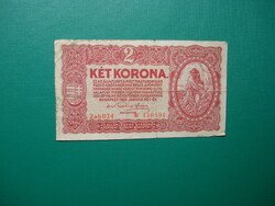 2 korona 1920 csillagos