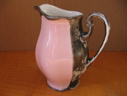 Pink-silver gloria porcelain jug