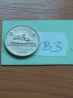 HUF 30 / canada 5 cents 1975 elizabeth ii, beaver b3