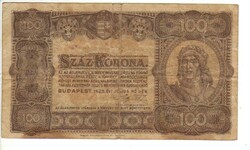 100 korona 1923 Pénzjegynyomda 1.