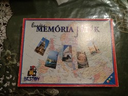 Europe memory game, sights, negotiable
