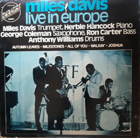 Miles Davis: live in europe jazz lp vinyl record vinyl
