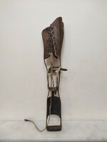 Antique artificial leg orthopedic doctor medical device child hip sprain tool 724 6517