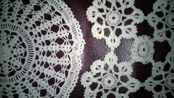 Small lace miracles - small handmade tablecloths - crocheted