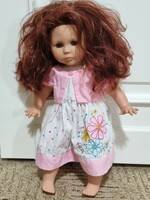 Max zapf 48cm retro red hair quality doll toy doll