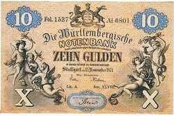 Németország 10 német forint 1871 REPLIKA