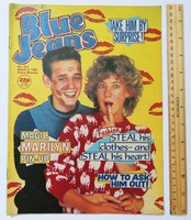 Blue Jeans magazin #372 1982 Marilyn poszter Paul Young