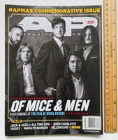 Alternative Press magazin (AP) 2016/8 Of Mice & Men All Time Low Marilyn Manson Good Charlotte Panic
