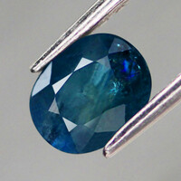 1.05 Ct Natural Sapphire, Cornflower Blue, Oval Gemstone