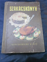 Szakácskönyv, 1954-ből, korának megfelelő állapotban, nem szakadt, nem laphiányos.