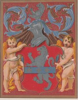 A Campanellis-család címere 1526.. - Chromolitographia.