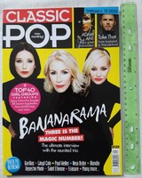 Classic Pop magazin #29 2017/6 Bananarama Cure Smiths Take That Blondie Björk Adam Ant Depeche Mode