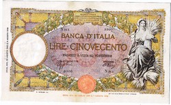 Olaszország 500 líra 1943 REPLIKA