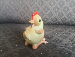 Very rare, antique Herend chick, bird