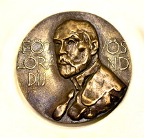 Róbert Csíkszentmihályi (1940-2021) gold horse race award - bronze plaque