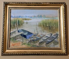 Aurél Bernáth: boats.
