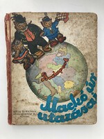 Zsigmond Sebők: Mr. Teddy's travels, antique storybook with drawings by Károly Mühlbeck