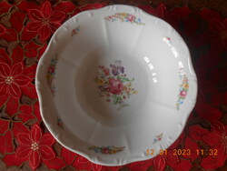 Zsolnay flower pattern salad bowl