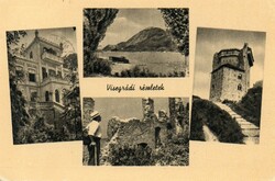 C - 175 printed postcards, original (not reprint edition) visegrád