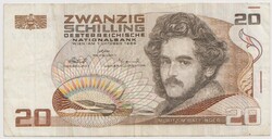 20 Zwanzig Schilling 1986 - Oesterreichische Nationalbank - Ausztria