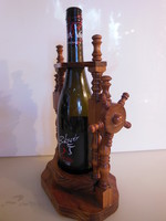 Wine rack - marked - wood - 30 x 19 x 14 cm - like new