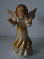 Porcelán angyal figura