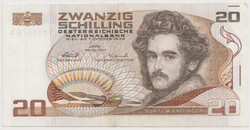 20 Zwanzig Schilling 1986 - Oesterreichische Nationalbank - Ausztria